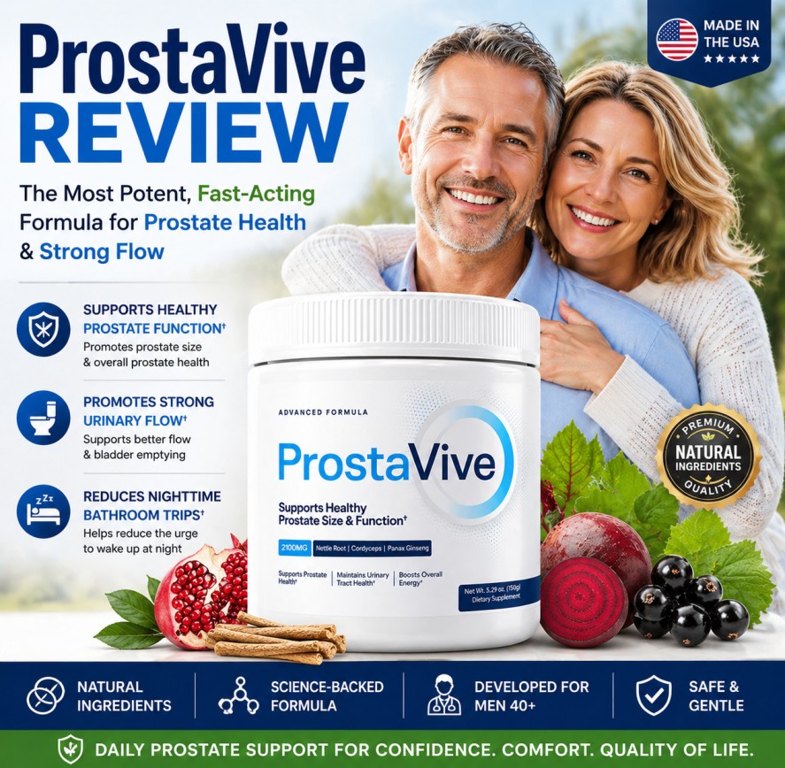 ProstaVive Review 2026:Prostate Health & Strong Flow prostavive review