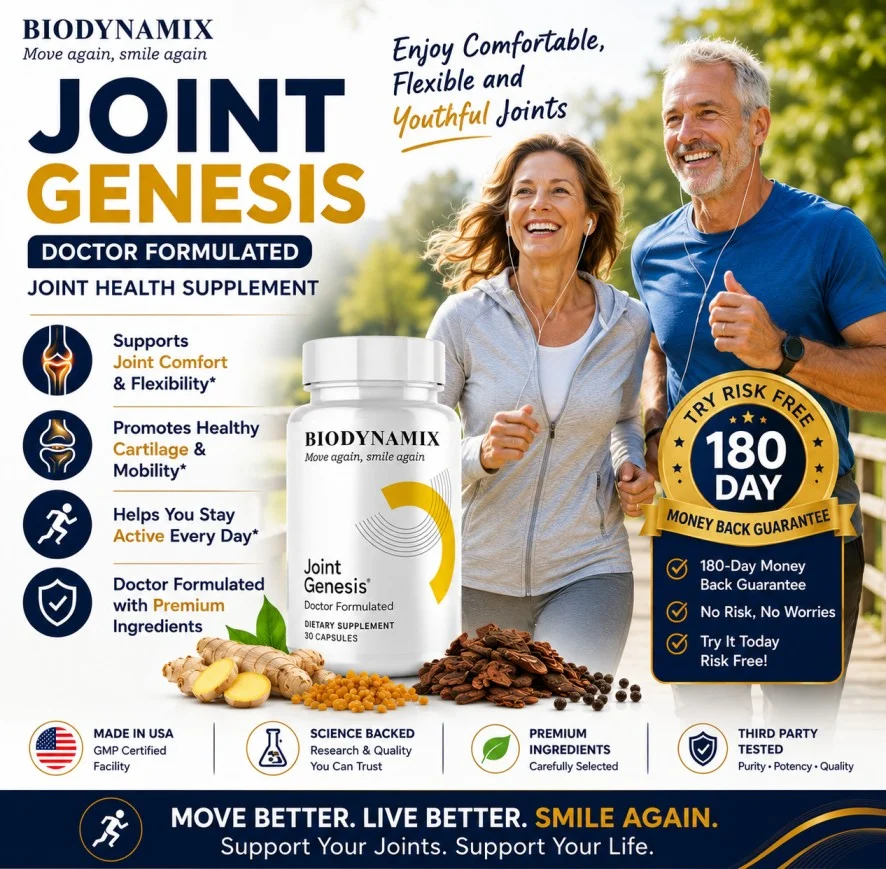 joint genesis review usa 2026 does biodynamix really work for joint health honest ingredients, benefits & results